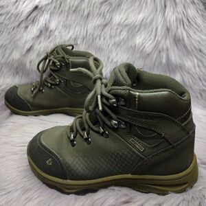 Vasque St Elias Waterproof Lace Up Hiking Boots Kids Boys Size 2 Brown Black